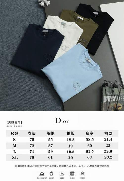 Dior T Shirts Short _SKUDiorS-XLxetr16515629